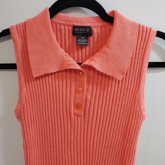 One-step-up Women's Pink Jumper - Picture 2 of 4